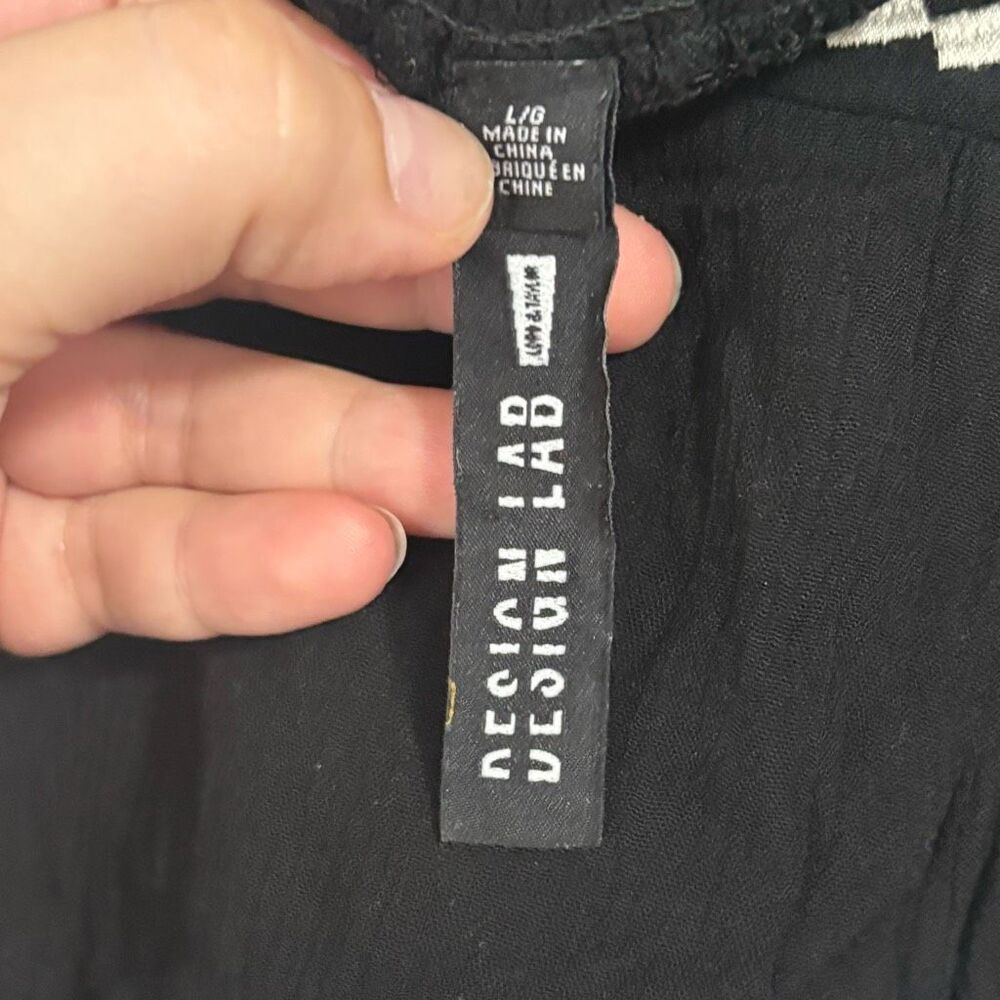 Design Lab Lord & Taylor‎ Embroidered Ruffle Short Large - Picture 2 of 4